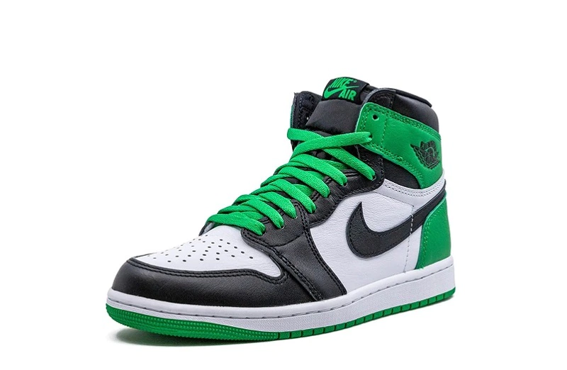 Air Jordan 1 Retro High OG Lucky Green Sneakers - DZ5485-031 - Sneaker Rep Ret Websites
