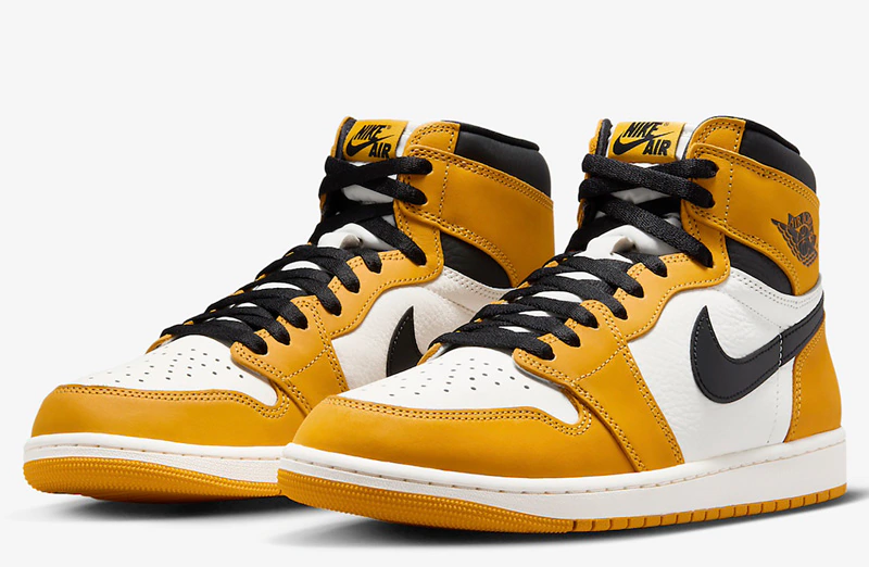 Air Jordan 1 Retro High OG ‘Yellow Ochre’ Sneakers - DZ5485-701 - Sneaker Rep Ret Websites