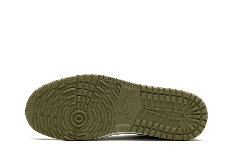 Travis Scott x Air Jordan 1 Low Golf ‘Neutral Olive’ Sneakers - FZ3124-200 | Buy Reps Ret Sneakers Website At Retsneakers.com