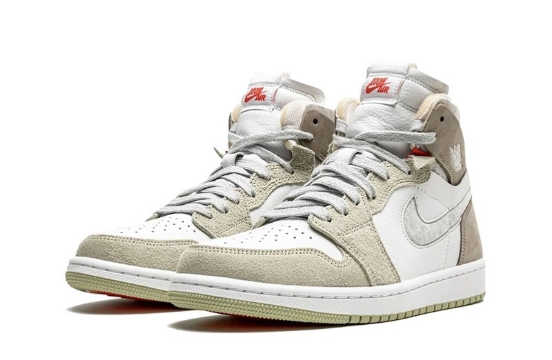 Wmns Air Jordan 1 High Zoom Comfort Olive Aura Sneakers - CT0979-102 - Buy Reps Ret Sneakers Website