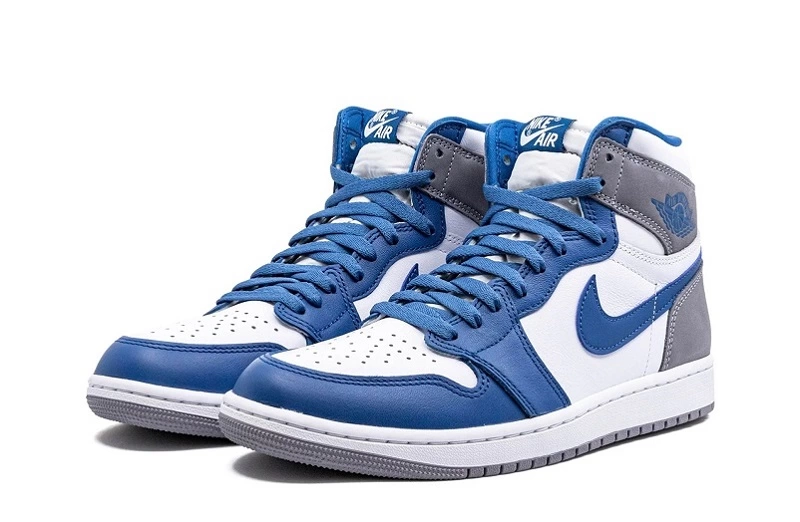 Air Jordan 1 Retro High OG True Blue Sneakers - DZ5485-410 - Best Replica Ret Sneaker Sites