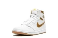 Wmns Air Jordan 1 Retro High OG Metallic Gold Sneakers - FD2596-107 - Best Replica Ret Sneaker Sites
