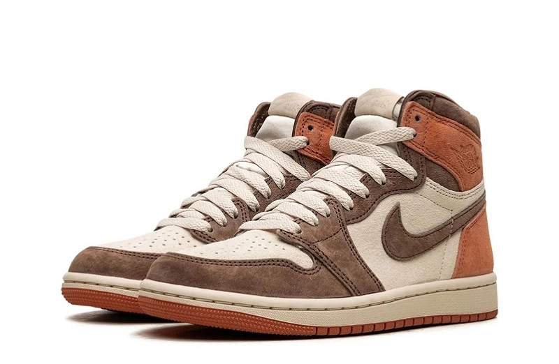 Wmns Air Jordan 1 Retro High OG Dusted Clay Sneakers - FQ2941-200 - Best Replica Ret Sneaker Sites