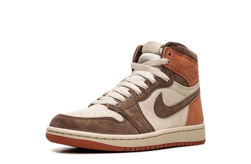 Wmns Air Jordan 1 Retro High OG Dusted Clay Sneakers - FQ2941-200 - Best Replica Ret Sneaker Sites