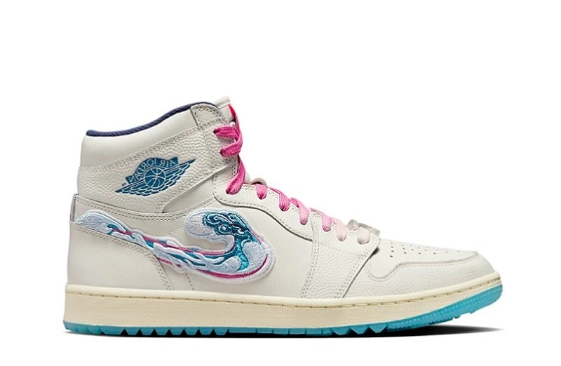 Michelle Wie West x Air Jordan 1 High Golf NRG 2 Aloha Sneakers - FV3565-100 - Buy Reps Ret Sneakers Website