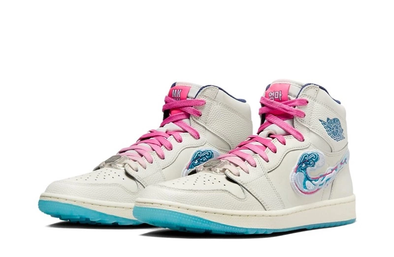 Michelle Wie West x Air Jordan 1 High Golf NRG 2 Aloha Sneakers - FV3565-100 - Buy Reps Ret Sneakers Website