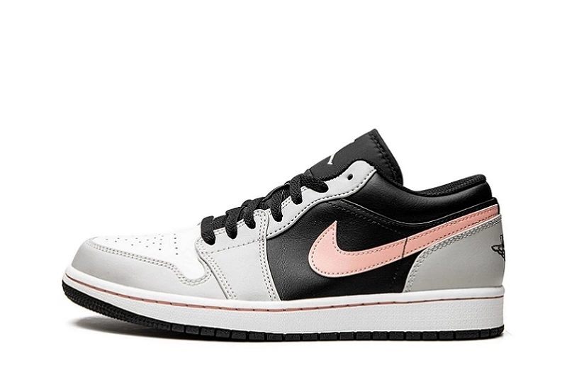 Air Jordan 1 Low 'Grey Fog Bleached Coral' Reps 553558-062 in just $112