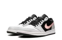 Air Jordan 1 Low 'Grey Fog Bleached Coral' Reps 553558-062 in just $112
