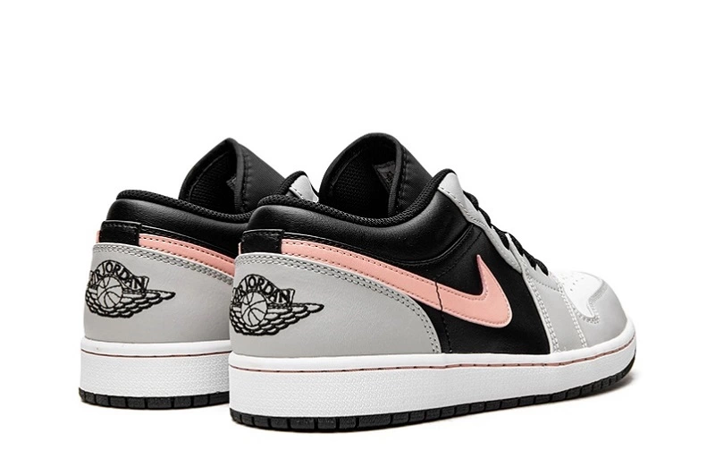 Air Jordan 1 Low 'Grey Fog Bleached Coral' Reps 553558-062 in just $112