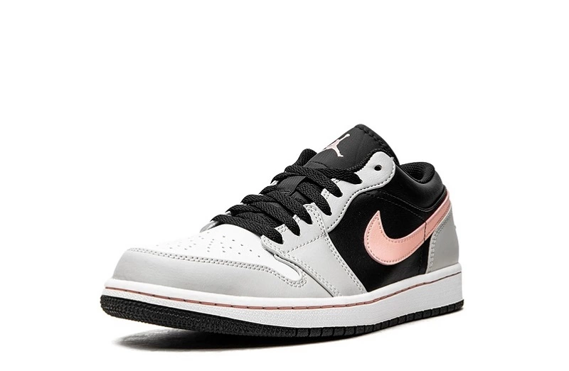 Air Jordan 1 Low 'Grey Fog Bleached Coral' Reps 553558-062 in just $112