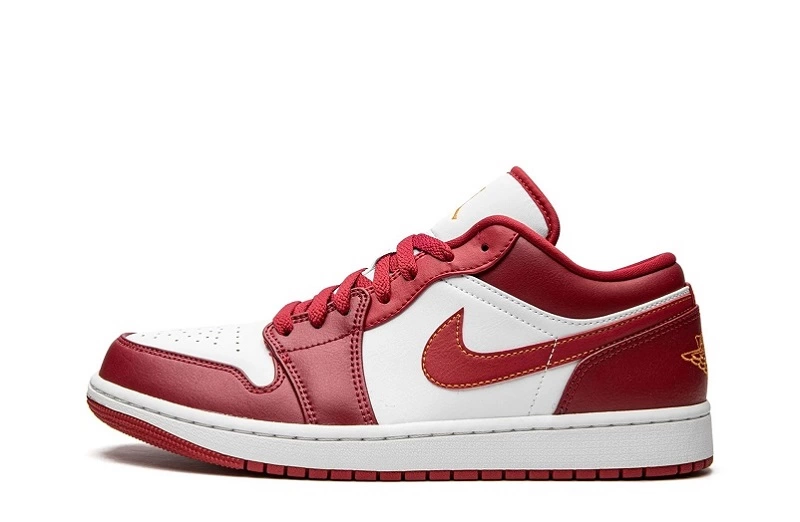 Air Jordan 1 Low 'Cardinal Red' Reps 553558-607 in just $112
