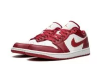 Air Jordan 1 Low 'Cardinal Red' Reps 553558-607 in just $112