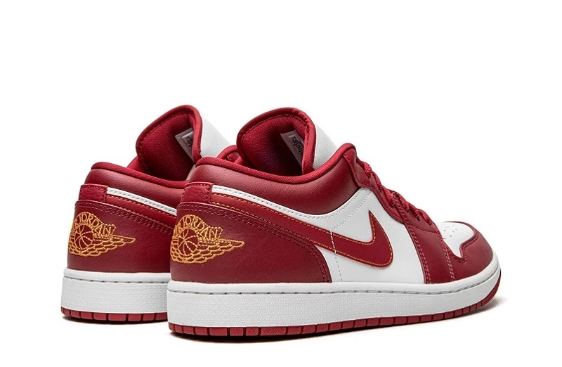 Air Jordan 1 Low 'Cardinal Red' Reps 553558-607 in just $112