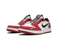 Wmns Air Jordan 1 Low Slip 'Chicago' Reps BQ8462-601 in just $115