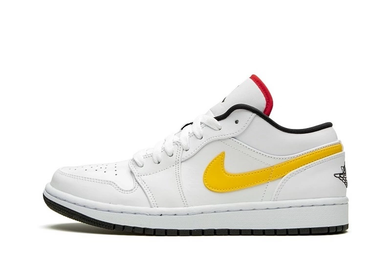 Air Jordan 1 Low 'Multi-Color Swoosh' Reps CW7009-100 in just $112