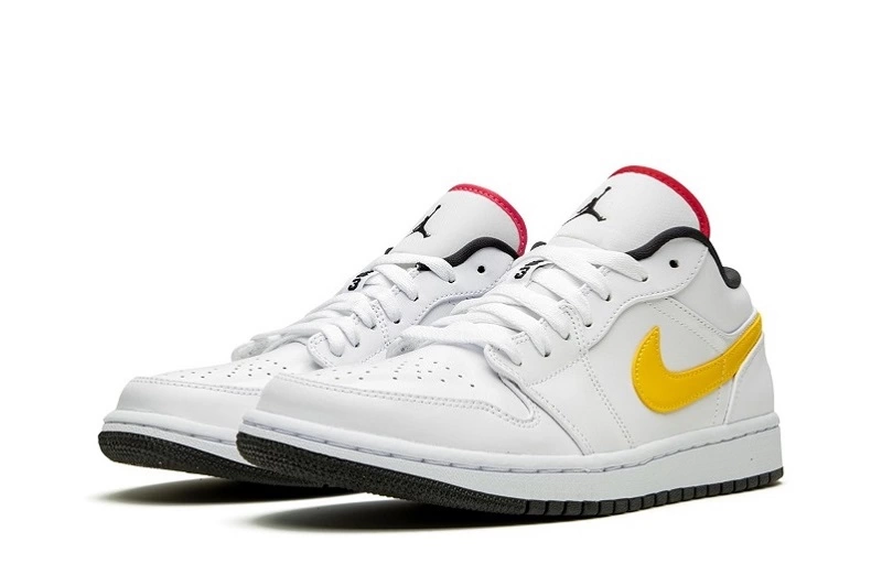 Air Jordan 1 Low 'Multi-Color Swoosh' Reps CW7009-100 in just $112