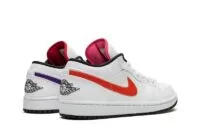 Air Jordan 1 Low 'Multi-Color Swoosh' Reps CW7009-100 in just $112