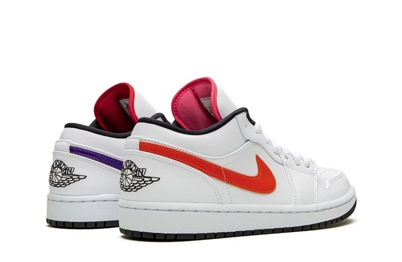 Air Jordan 1 Low 'Multi-Color Swoosh' Reps CW7009-100 in just $112