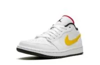 Air Jordan 1 Low 'Multi-Color Swoosh' Reps CW7009-100 in just $112