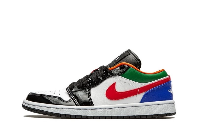 Wmns Air Jordan 1 Low 'Multi-Color' Black Toe Reps CZ4776-101 in just $112