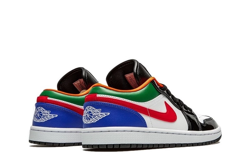 Wmns Air Jordan 1 Low 'Multi-Color' Black Toe Reps CZ4776-101 in just $112
