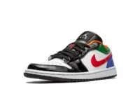 Wmns Air Jordan 1 Low 'Multi-Color' Black Toe Reps CZ4776-101 in just $112