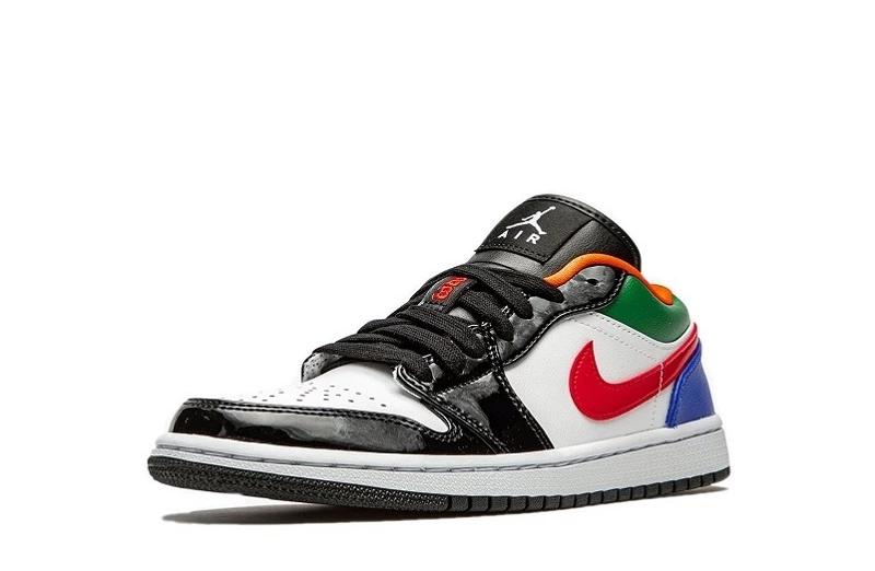 Wmns Air Jordan 1 Low 'Multi-Color' Black Toe Reps CZ4776-101 in just $112