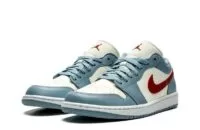 Wmns Air Jordan 1 Low 'Blue Whisper Dune Red' Reps DC0774-164 in just $102