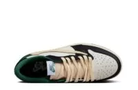 Travis Scott x Air Jordan 1 Retro Low OG SP 'Green Black White' Reps - DM7866-128 in just $115