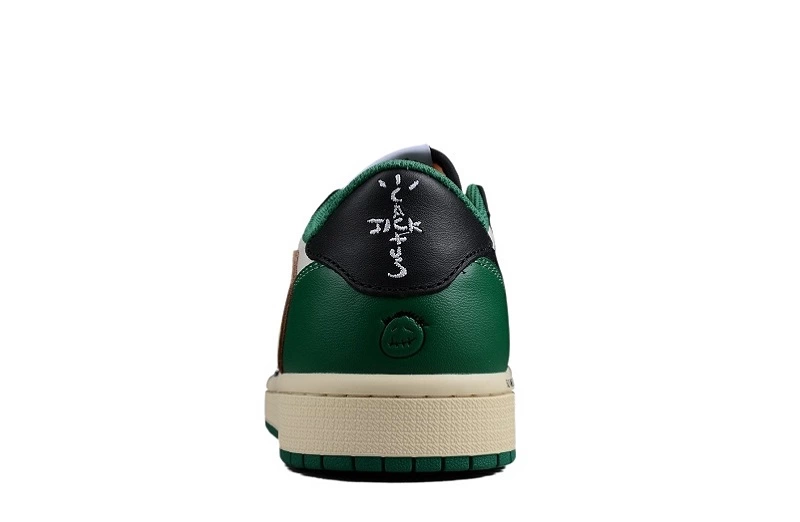 Travis Scott x Air Jordan 1 Retro Low OG SP 'Green Black White' Reps - DM7866-128 in just $115