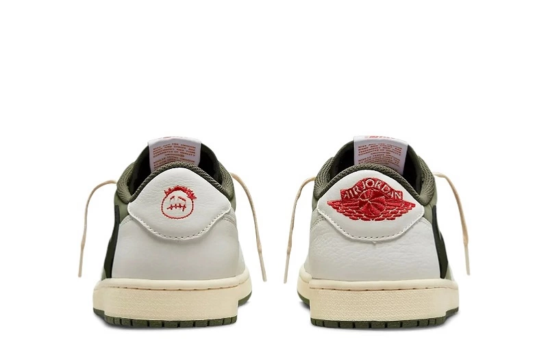 Travis Scott x Air Jordan 1 Retro Low OG SP 'Medium Olive' Reps - DM7866-200 in just $115