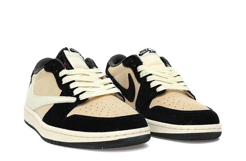 Travis Scott x Air Jordan 1 Retro Low OG SP 'Pale Vanilla' Reps - DM7866-201 in just $115