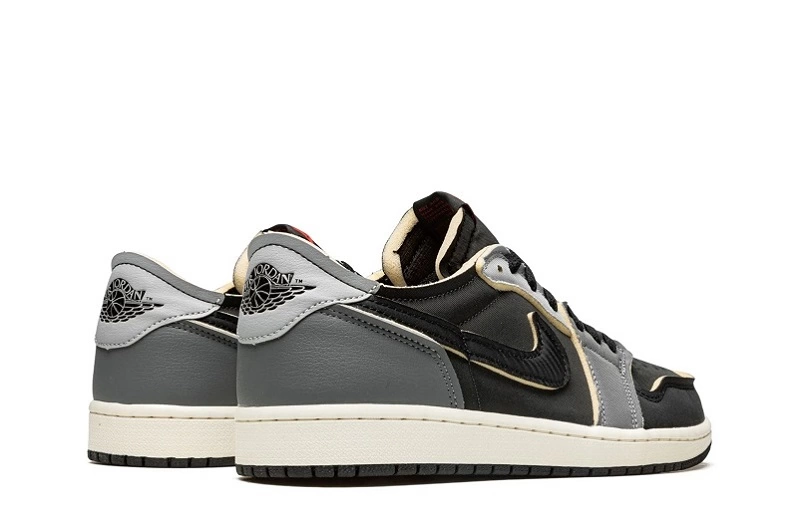 Air Jordan 1 Retro Low OG EX 'Dark Smoke Grey' Reps DV0982-006 in just $102