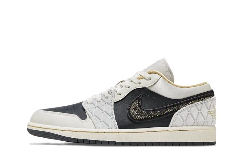 Air Jordan 1 Low SE 'Beaded Swoosh' Reps DV1762-001 in just $112