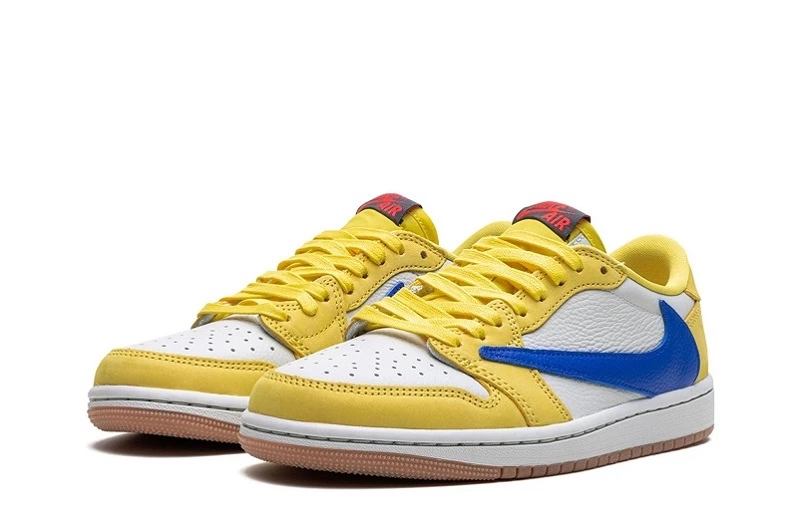 Travis Scott x Wmns Air Jordan 1 Retro Low OG SP 'Canary' Reps - DZ4137-700 in just $115
