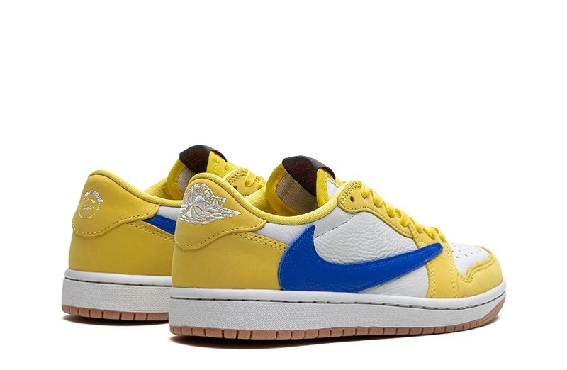 Travis Scott x Wmns Air Jordan 1 Retro Low OG SP 'Canary' Reps - DZ4137-700 in just $115