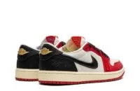 Trophy Room x Air Jordan 1 Retro Low OG SP 'Rookie Card Away' Reps FN0432-100