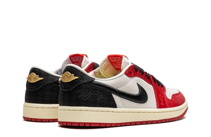 Trophy Room x Air Jordan 1 Retro Low OG SP 'Rookie Card Away' Reps FN0432-100