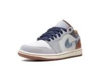 Air Jordan 1 Low SE 'Repaired Denim Swoosh' Reps FZ5042-041 in just $102