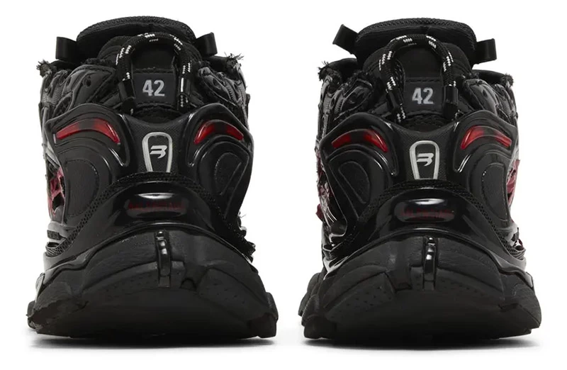 Balenciaga Runner 'Graffiti - Black Red' Reps - 677403W3RBQ1060 in just $155