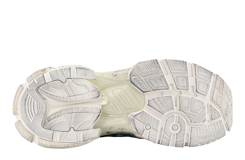 Wmns Balenciaga Runner 'Graffiti - White Blue' Reps - 772767W3RBQ9040 in just $155