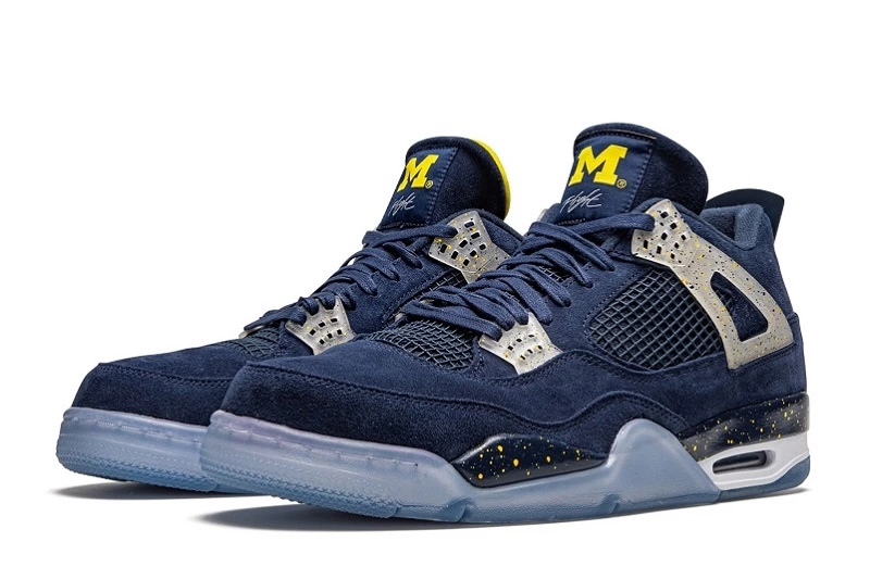 Air Jordan 4 Retro 'Michigan Wolverines' PE Reps AJ4-1036660 in just $125