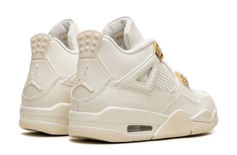 Wmns Air Jordan 4 Retro 'Metallic Gold' Reps - AQ9129-170 in just $125