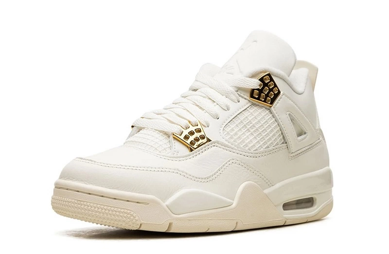 Wmns Air Jordan 4 Retro 'Metallic Gold' Reps - AQ9129-170 in just $125