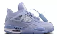 Off-White x Air Jordan 4 Retro SP 'Blue Purple' Reps CV9388-102 in just $125