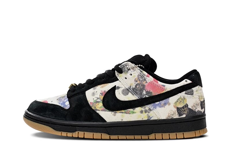 Supreme x Nike Dunk Low SB 'Rammellzee' Reps FD8778-001 in just $109