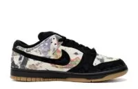 Supreme x Nike Dunk Low SB 'Rammellzee' Reps FD8778-001 in just $109