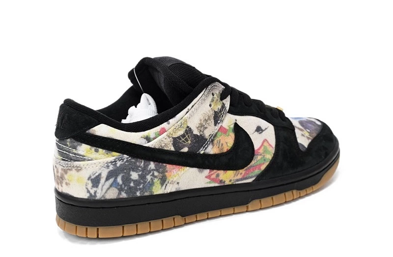 Supreme x Nike Dunk Low SB 'Rammellzee' Reps FD8778-001 in just $109